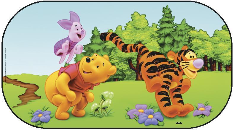 Tendina parasole per lunotto Stopuvex Winnie the Pooh 80x25 cm
