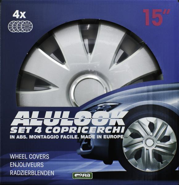 Set 4 copricerchi 15'' Alulook Aura - immagine 2