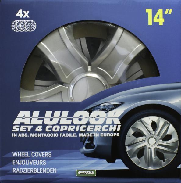 Set 4 copricerchi 14'' Alulook Bis - immagine 2