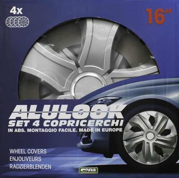 Set 4 copricerchi 16'' Alulook Bis - immagine 2