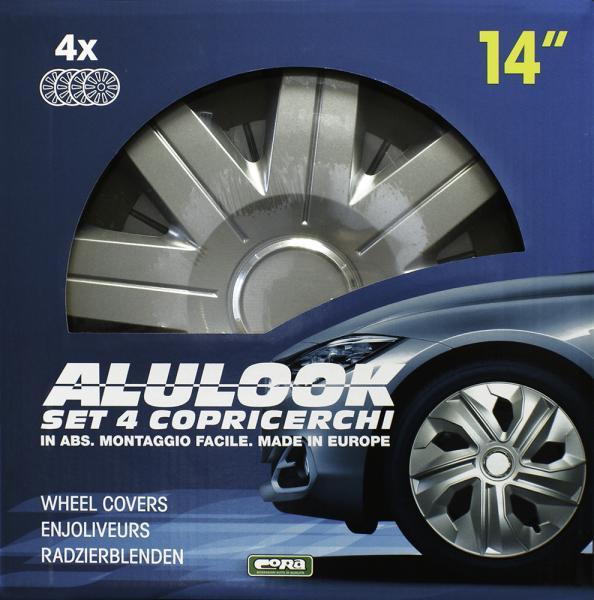 Set 4 copricerchi 14'' Alulook Cosmos - immagine 2