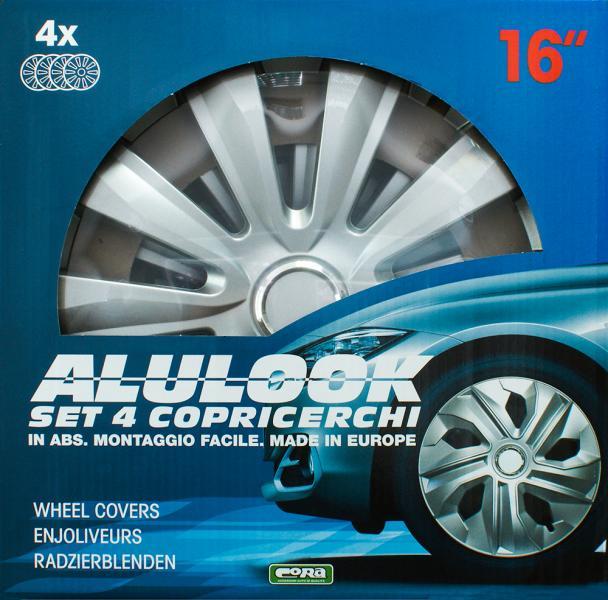 Set 4 copricerchi 16'' Alulook Delta - immagine 2