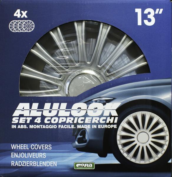 Set 4 copricerchi 13'' Alulook Dino - immagine 2