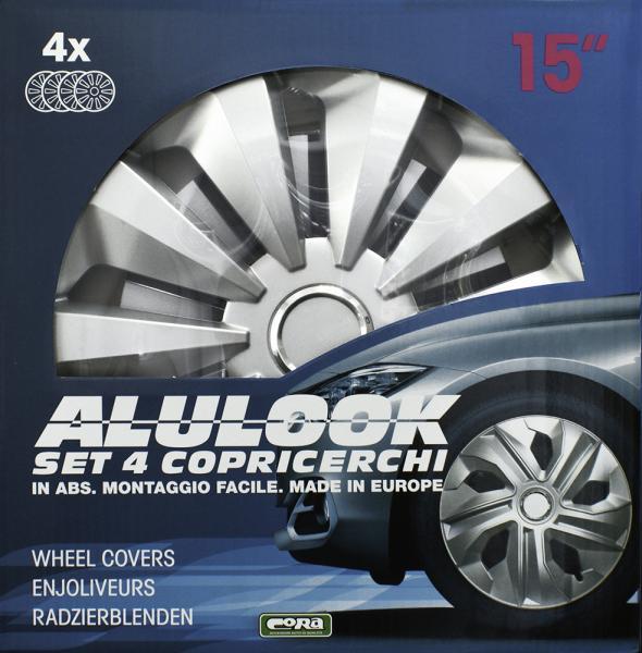 Set 4 copricerchi 15'' Alulook Fox - immagine 2