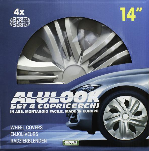 Set 4 copricerchi 14'' Alulook Fun - immagine 2