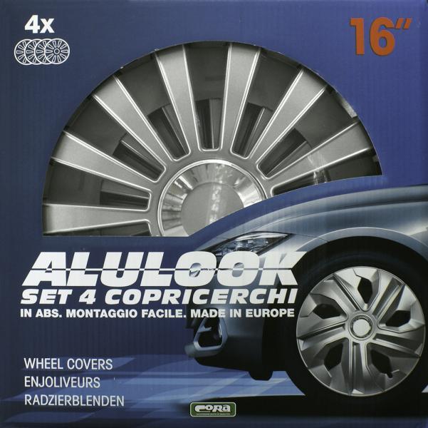 Set 4 copricerchi 16'' Alulook Meridian - immagine 2