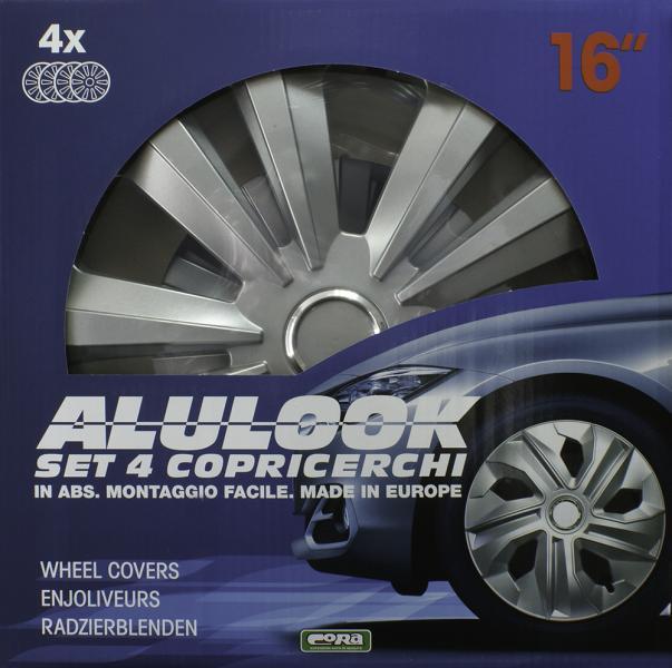 Set 4 copricerchi 16'' Alulook Terra - immagine 2