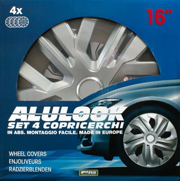 Set 4 copricerchi 16'' Alulook Raven - immagine 2