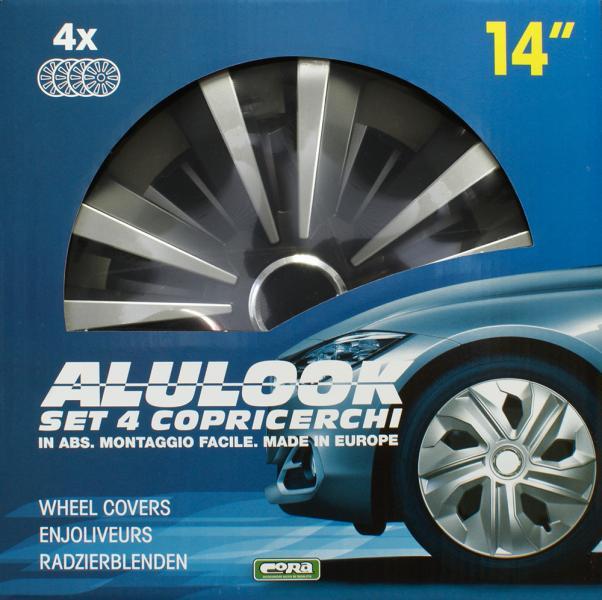 Set 4 copricerchi 14'' Alulook Terra Mix - immagine 2