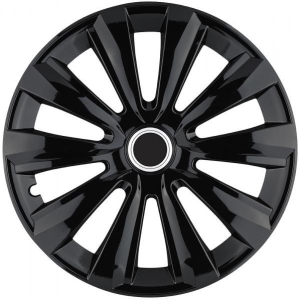 Set 4 copricerchi 16'' Alulook Delta Black