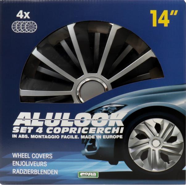 Set 4 copricerchi 14'' Alulook Fame Mix - immagine 2