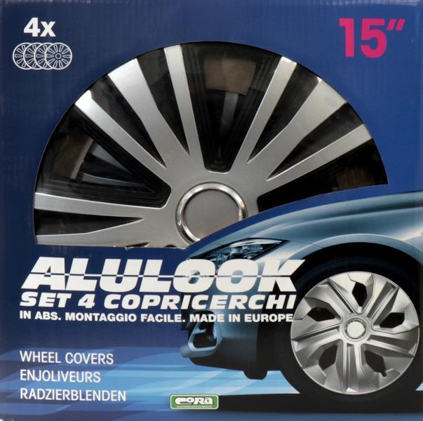 Set 4 copricerchi 15'' Alulook Glory Mix - immagine 2