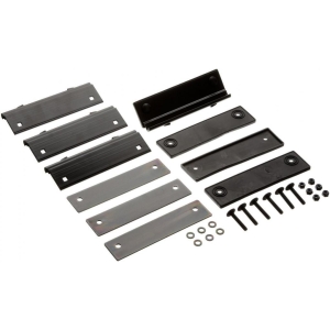 Set 4 grondine artificiali nere