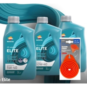 REPSOL Olio Lubrificante ELITE LONG LIFE 50700/50400 5W-30 LT. 1 ELITE Imbuto in regalo ? il lubrificante sintetico che Repsol ha creato per soddisfare le esigenze dei motori pi? moderni a benzina o