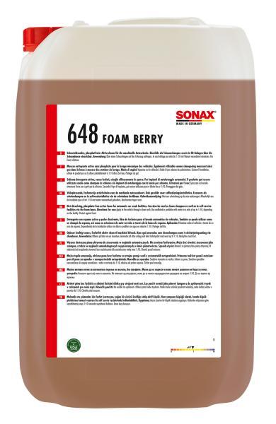Schiuma detergente ai frutti di bosco 25 L
