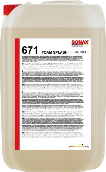 Detergente Foam Splash Evolution 25 L