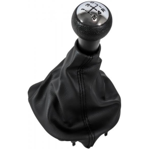 Pomello e cuffia cambio 5 velocità PEUGEOT 106 91>05, 205, 206 98>09, 306 93>, 307 01>, 406 95>05