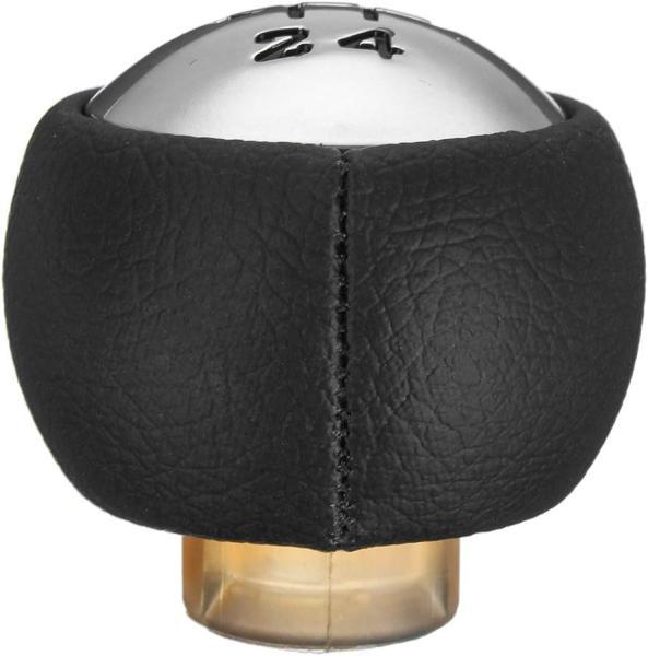 Pomello cambio 5 velocità CITROEN C3 09>16,C3 Picasso,C4 04>18,C4 20>,C5 04>17,Jumpy 07>16-FIAT Scudo 07>16-PEUGEOT 3008 09>16,5008 09>16,Expert 07>16 - immagine 2
