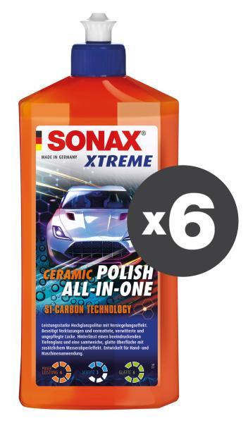Conf. 6 pz Extreme Ceramic Polish All-in-One 500 mL