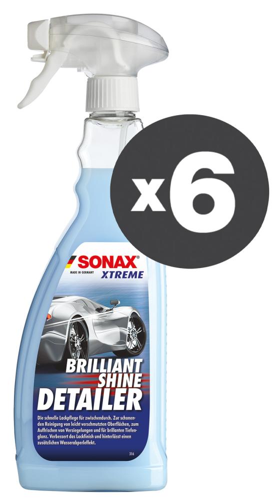 Conf. 6 pz Xtreme Brilliant shine detailer 750 mL