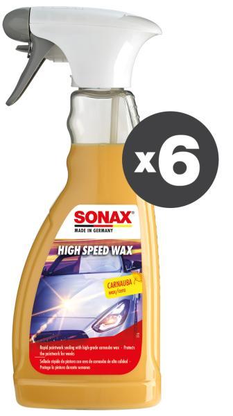 Conf. 6 pz High Speed Wax 500 mL