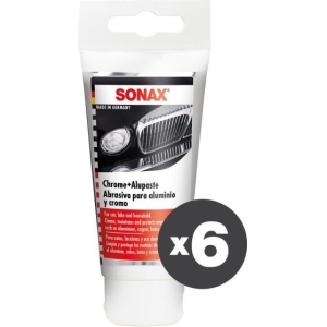 Conf. 6 pz Pasta per cromo e alluminio 75 mL