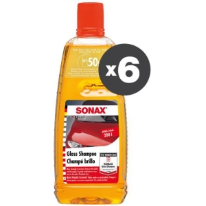 Conf. 6 pz Shampoo brillante per auto 1 L