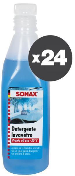 Conf. 24 pz Detergente antigelo per lavavetri pronto all'uso -20° 250 mL