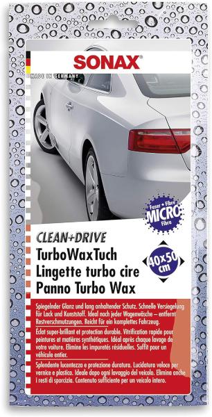 Panno TurboWax Clean+Drive 40x50 cm