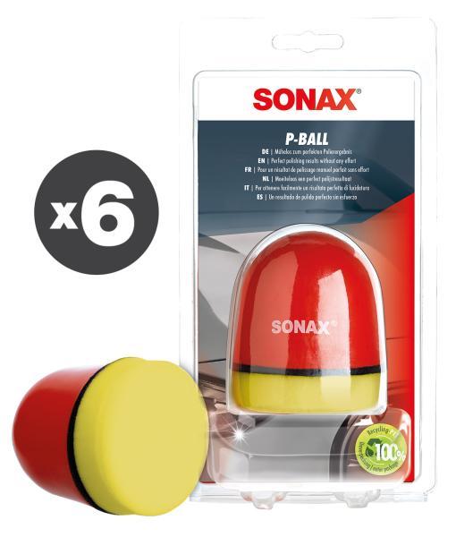 Conf. 6 pz Tampone per polish P-Ball