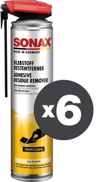 Conf. 6 pz Solvente residui di colla 400 mL con Easy Spray