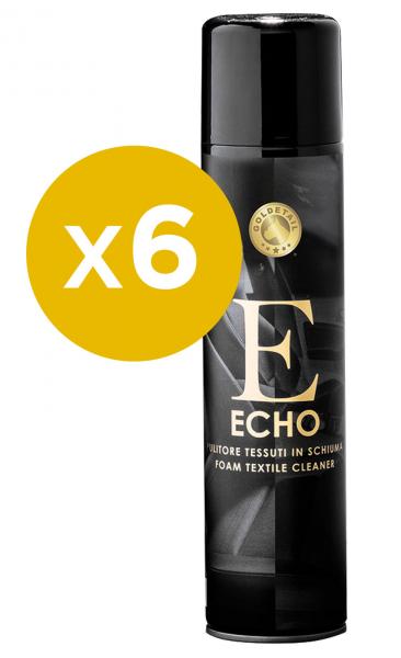 Conf. 6 pz Echo pulitore tessuti 400 mL