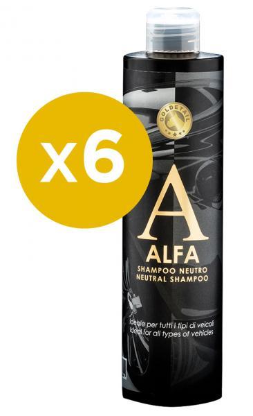 Conf. 6 pz Alfa shampoo neutro 500 mL