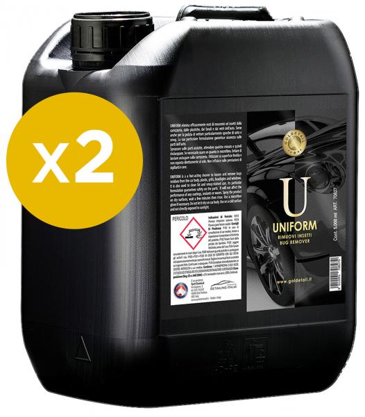 Conf. 2 pz Uniform rimuovi insetti 5 l