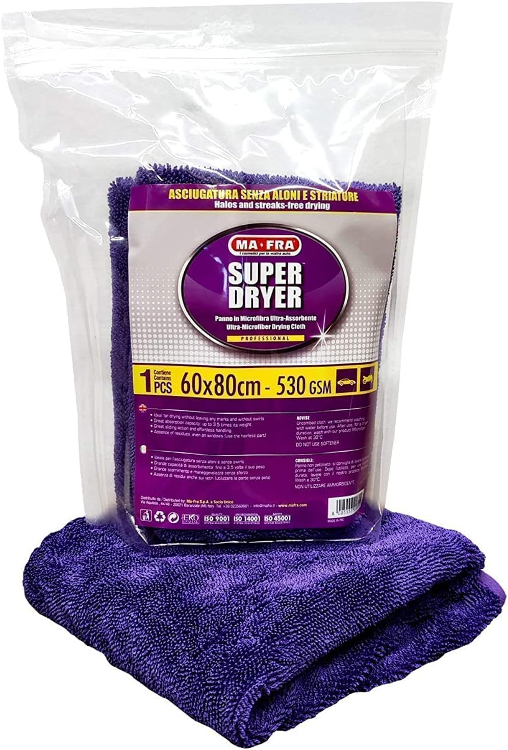 PANNO SUPER DRYER 60x80 CM 620gsm