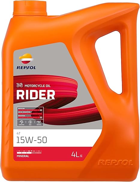 il Repsol Moto Rider ? particolarmente indicato per percorrere molti chilometri senza preoccuparsi di perdite di prestazioni o di usura prematura dei diversi componenti del motore nelle situazioni pi? diverse. ? quindi ideale
