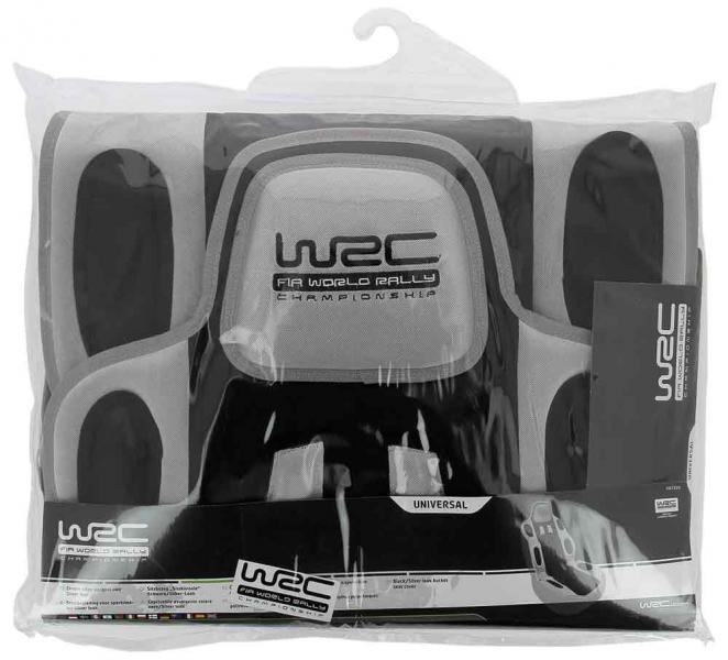 Coprisedile anteriore universale Bicolor nero/silver - immagine 2