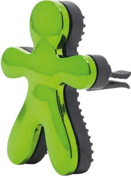 Conf. 6 pz deo Jeff cromato verde limone e arancio
