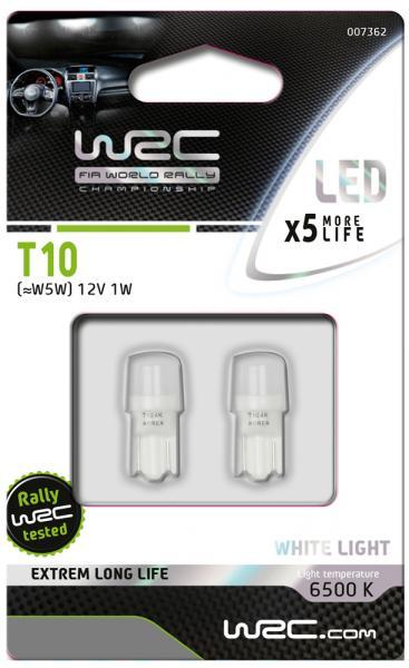 Coppia lampadine led T10 12V (W5W)