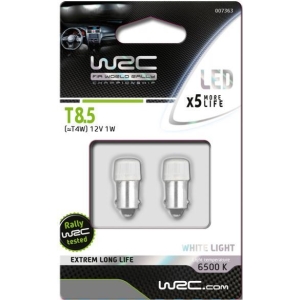 Coppia lampadine led T8,5 12V (T4W)