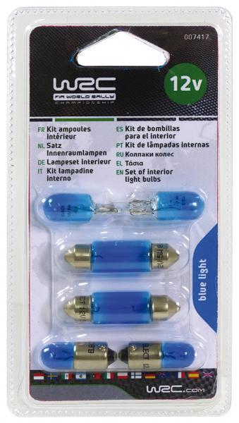 Kit 6 lampadine blu da interno - immagine 2