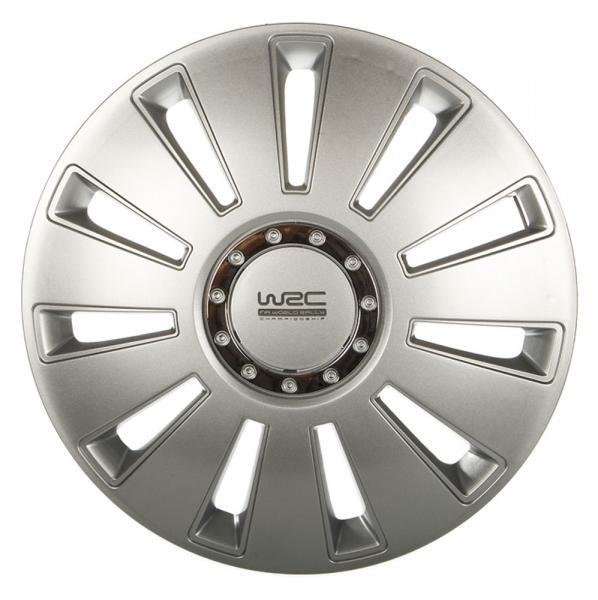 Set 4 copricerchi 13'' silver disegno 2
