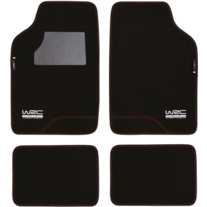 Set 4 tappeti moquette universali Rally Line