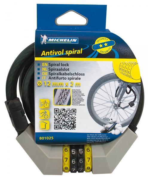 Cavo antifurto a combinazione 200 cm - immagine 2