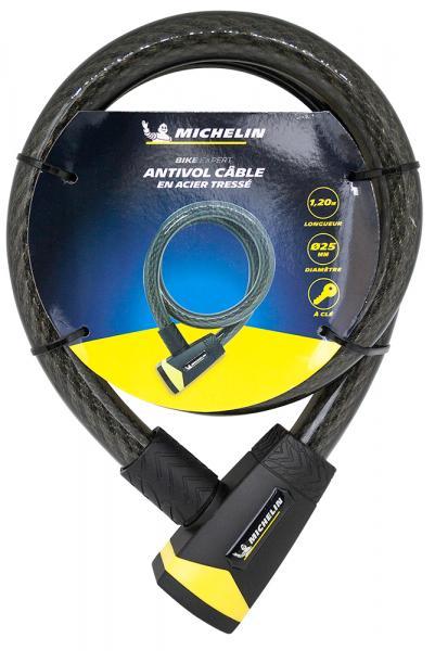 Cavo antifurto a chiave 1,2 m Ø 25 mm - immagine 3
