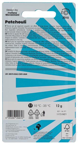 Conf. 6 pz deo Gigi fuxia blu patchouli - immagine 3