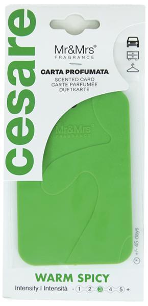 Conf. 12 pz deo Tessera Cesare verde warm spicy - immagine 2