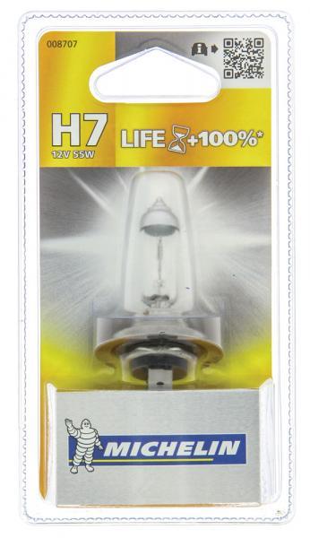 Lampadina Life +50% H7 12V 55W