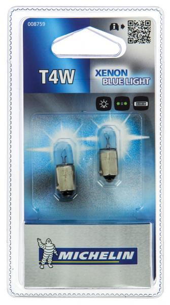 Lampadine Xenon Blue Light T4W 12V