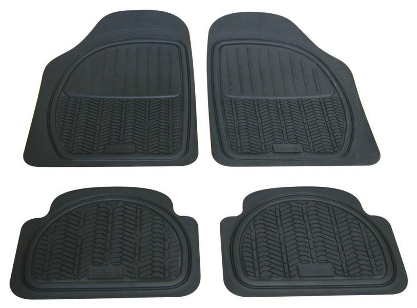 Set 4 tappeti universali in gomma sintentica